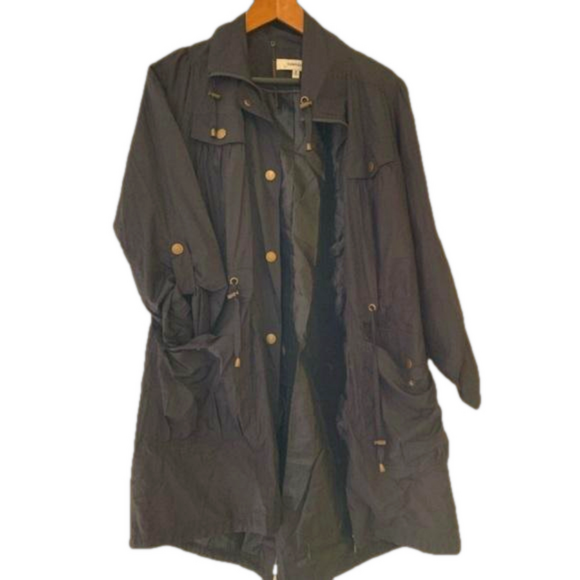 Hawke & Co Jackets & Blazers - 𝅺hawke & Co Solid Navy Blue Lightweight/Zip Front / Windbreaker Jacket . M
